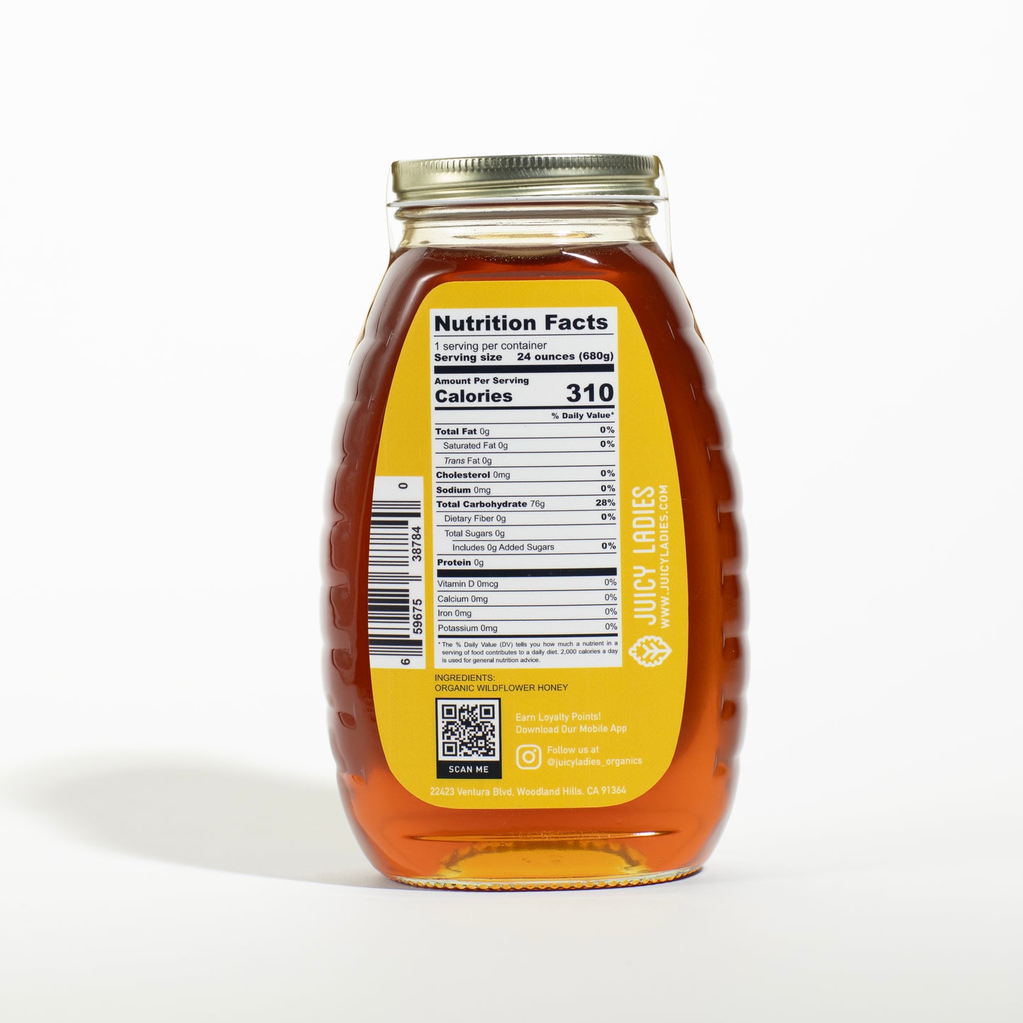 Raw Organic Unfiltered Honey