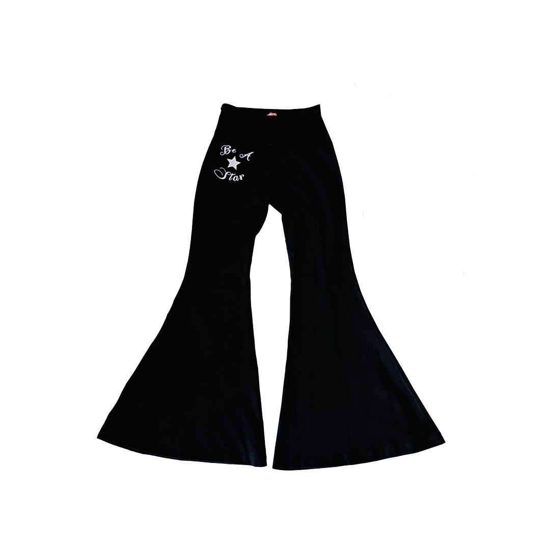 Juicy Ladies Black Lounge Pants – 100% Organic Cotton