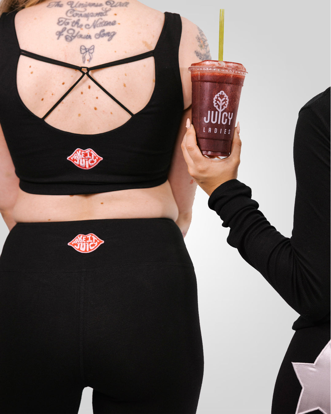 Juicy Ladies Black Bralette – 100% Organic Cotton