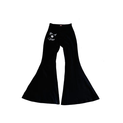 Juicy Ladies Black Lounge Pants – 100% Organic Cotton