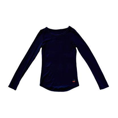 Juicy Ladies Cherry Long Sleeve Tee – 100% Organic Cotton