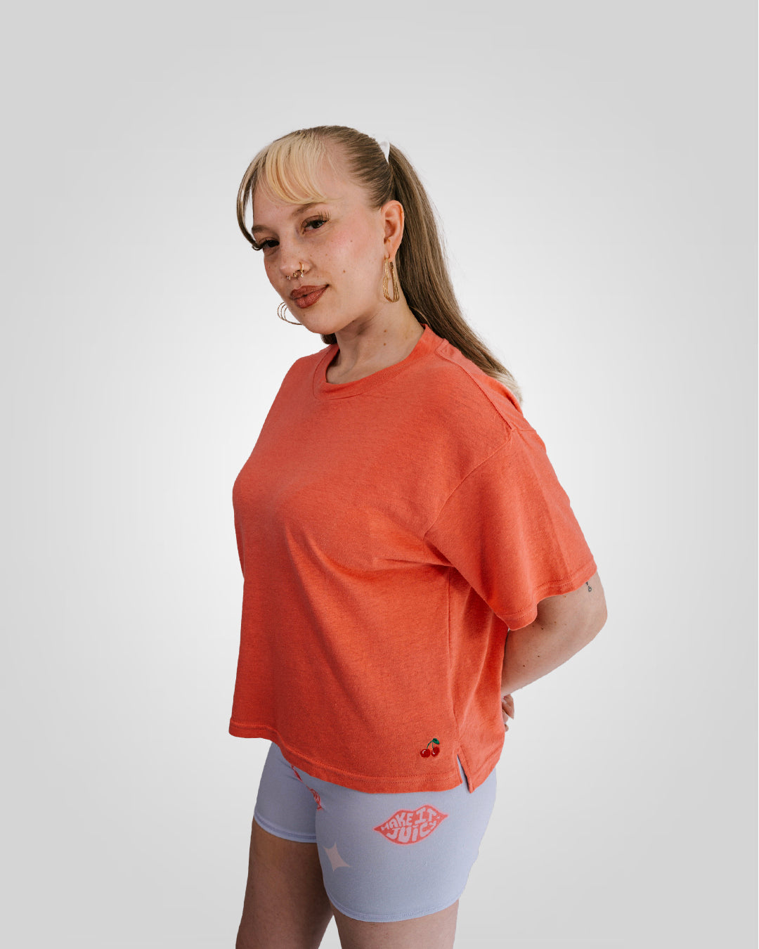 Juicy Ladies Ribbed Tee